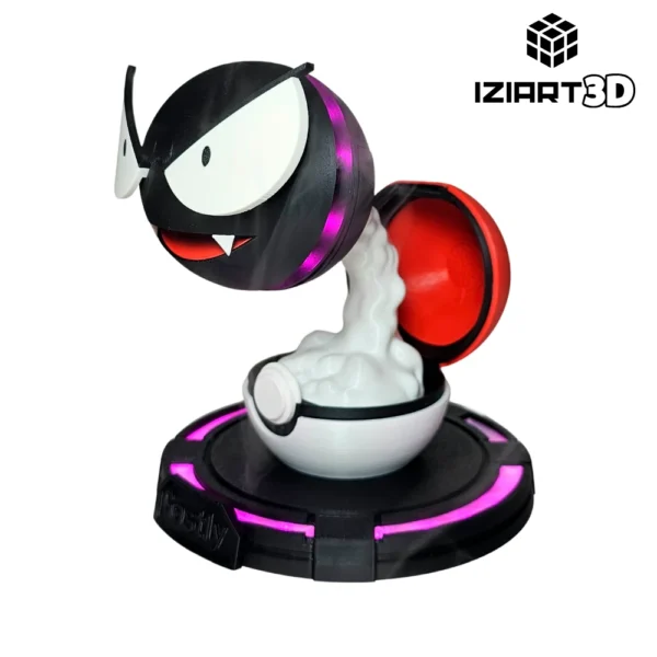 humidificador pokémon gastly con luces Led