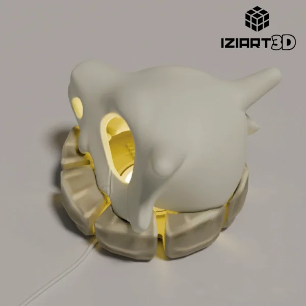 Cubone cabeza Lámpara pokémon 3d Lima Perú 2