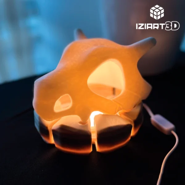 Cubone cabeza cráneo pokémon 3d Lima
