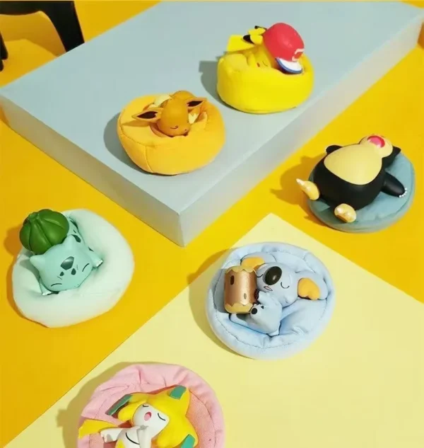 pokemones dumiendo figuras pokémon en Lima 3